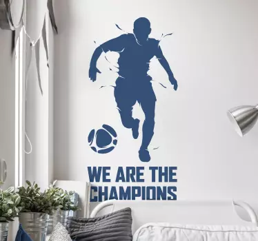 football champions decal - TenStickers