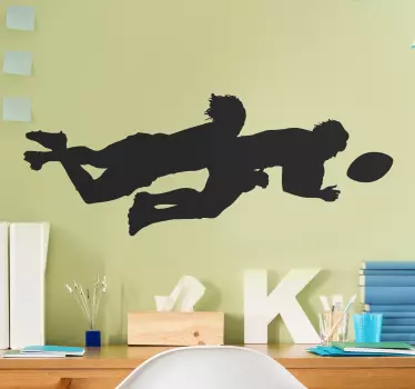 Football sticker exciting football moves - TenStickers