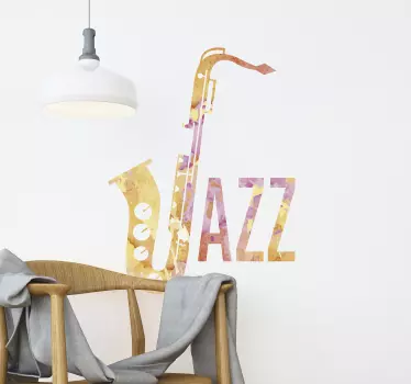 Jazz wall decor - TenStickers