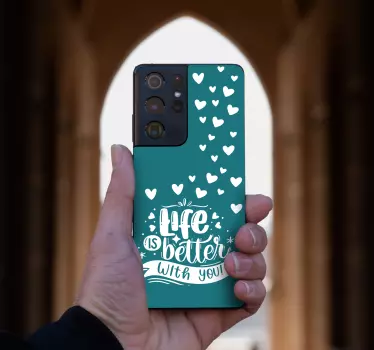 Samsung stickers for a life with you - TenStickers