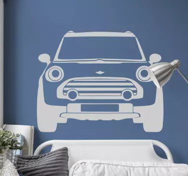 Mini Cooper Wall Sticker - TenStickers