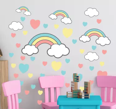 Nature illustration wall art - TenStickers