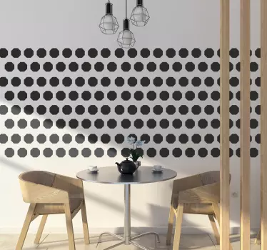 Octagonal Shapes Sheet Sticker - TenStickers