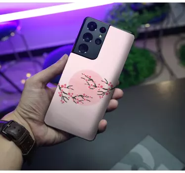 Samsung stickers blossoming branches design - TenStickers
