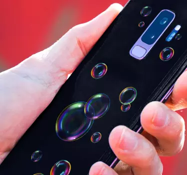 Samsung stickers bubble patterns - TenStickers