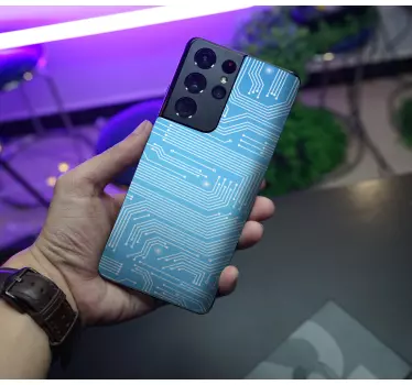 Samsung stickers circuit pattern skin - TenStickers