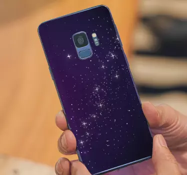 Samsung stickers cosmic sparkle design - TenStickers