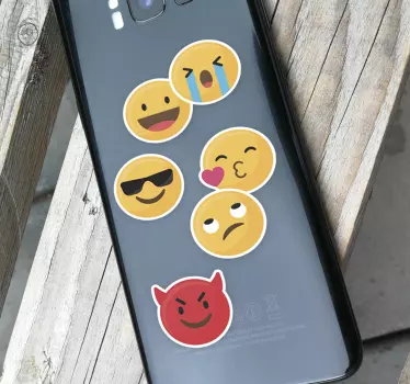 Samsung stickers emoji expressions - TenStickers