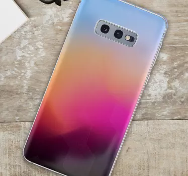 Samsung stickers gradient color blend - TenStickers
