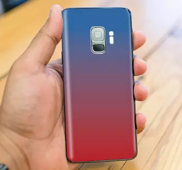 Samsung stickers gradient phone case - TenStickers