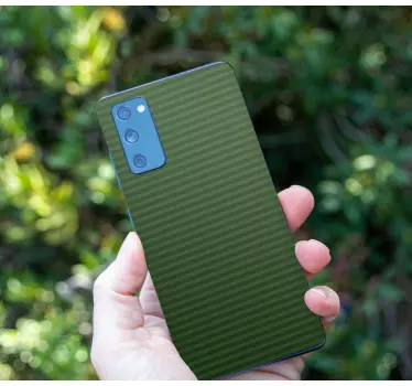 Samsung stickers green striped wrap - TenStickers