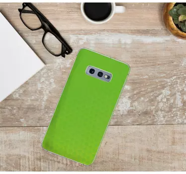 Samsung stickers lively green shield - TenStickers