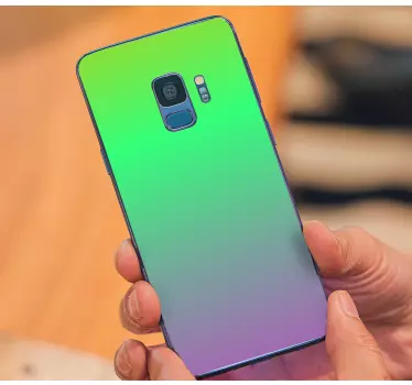 Samsung stickers ombre phone case - TenStickers
