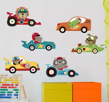 Small cars decal - TenStickers