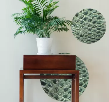 Snake Print Wall Sticker - TenStickers