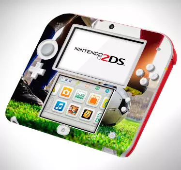 Soccer stadium (3DS XL) nintendo skin decal - TenStickers