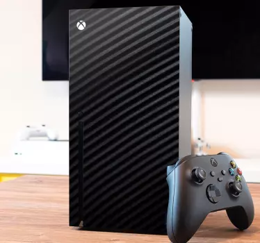 Solid matte black xbox decal - TenStickers
