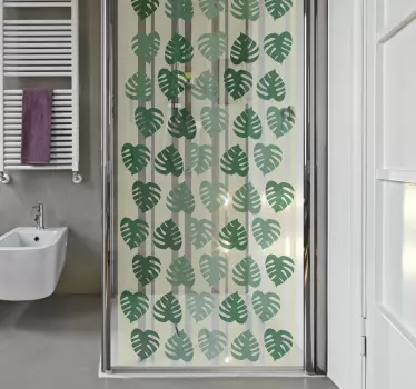Translucent Plant Leaf Decorative Sticker - TenStickers