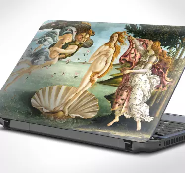 Venus Botticelli laptop skin - TenStickers