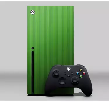 Xbox wrap green console skin - TenStickers