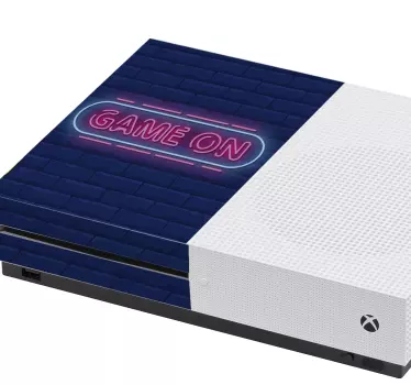 Xbox wrap neon game sticker - TenStickers
