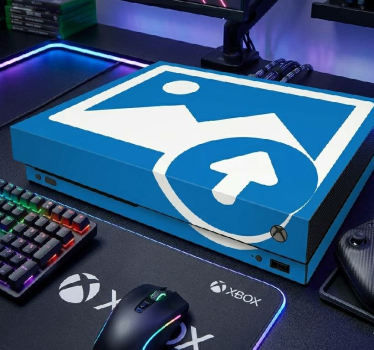 Xbox wrap personalized xbox one x - TenStickers