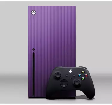 Xbox wrap purple console cover - TenStickers