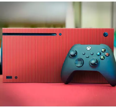 Xbox wrap red geometric controller - TenStickers