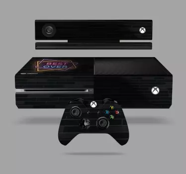 Xbox wrap with vivid gaming elements - TenStickers