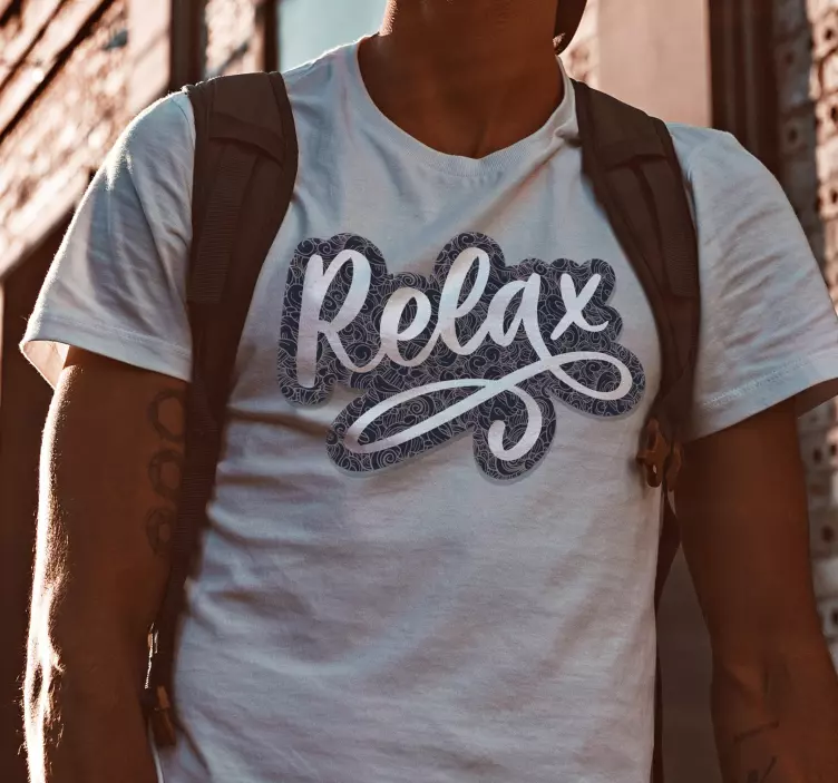 Abstract paisley  design t-shirt - TenStickers