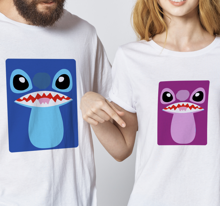 Cartoon character tees t-shirt - TenStickers