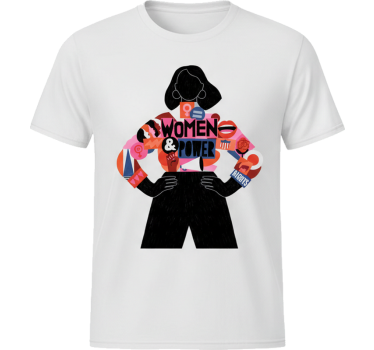 Women empowerment collage t-shirt - TenStickers