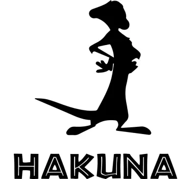 Hakuna matata Kids t-shirt - TenStickers
