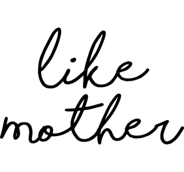 Like daughter like mother t-shirt - TenStickers