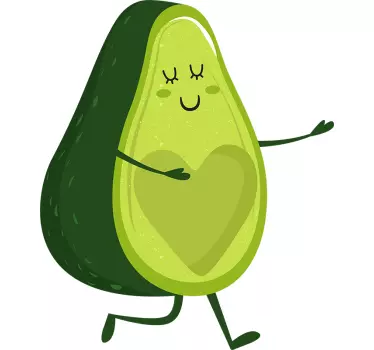 Happy avocados couple t shirt - TenStickers