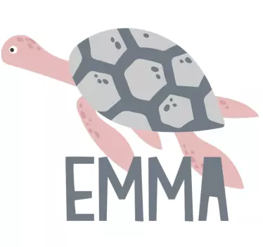 Soft color turtles Kids shirt - TenStickers