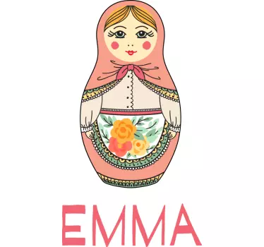 Personalised Russian doll t-shirt - TenStickers