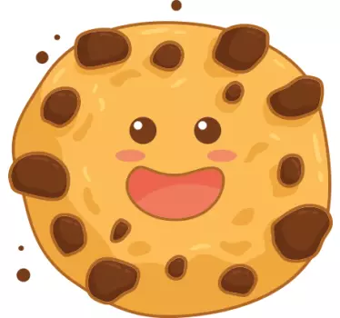 Happy cookie embrace t-shirt - TenStickers