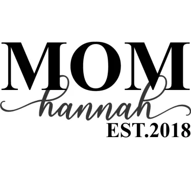 Personalized   shirt Mothers day t-shirt - TenStickers