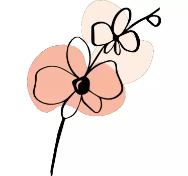 Kids t-shirt floral kids style - TenStickers