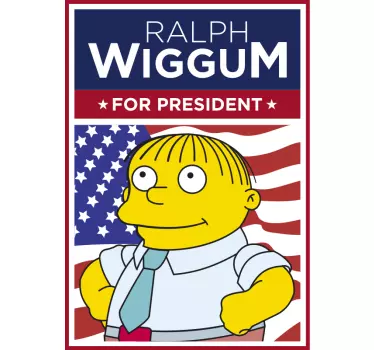 Ralph Wiggum  t-shirt - TenStickers