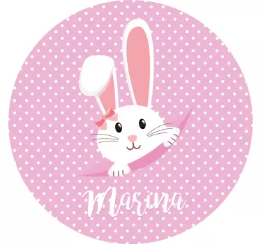 Baby t-shirt cute bunny graphic print - TenStickers
