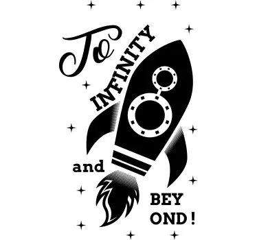 Kids t-shirt rocket adventure journey - TenStickers