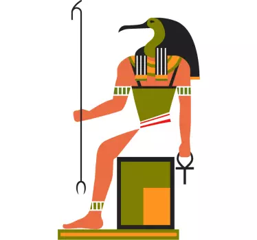 Egyptian inspired pattern t-shirt - TenStickers