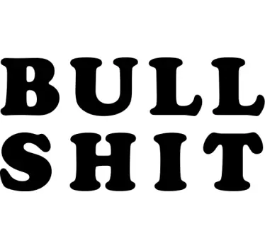 "Bull shit" t-shirt - TenStickers
