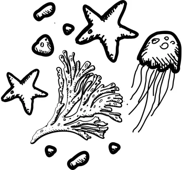 Kids t-shirt ocean adventure design - TenStickers
