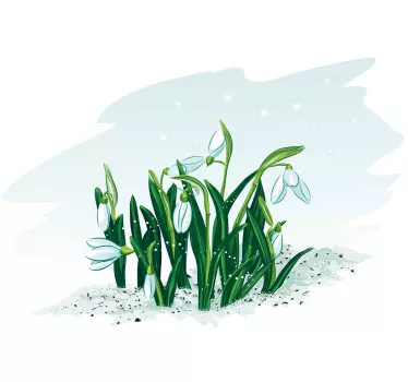 Kids t-shirt joyful spring blooms - TenStickers
