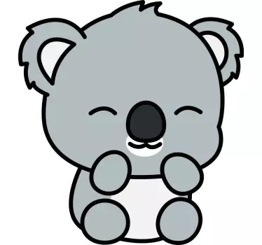 Adorable Koala Bear t-shirt - TenStickers