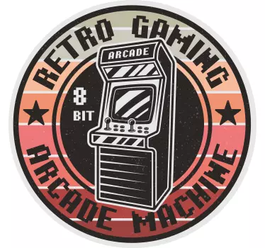 Retro arcade machine t-shirt - TenStickers