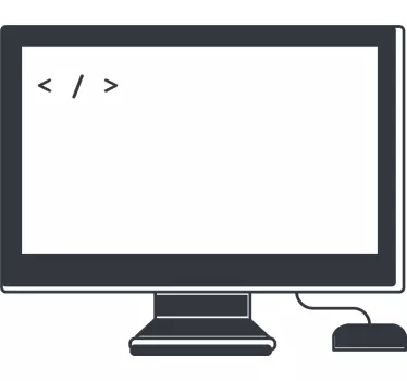 Laptop Code t-shirt - TenStickers